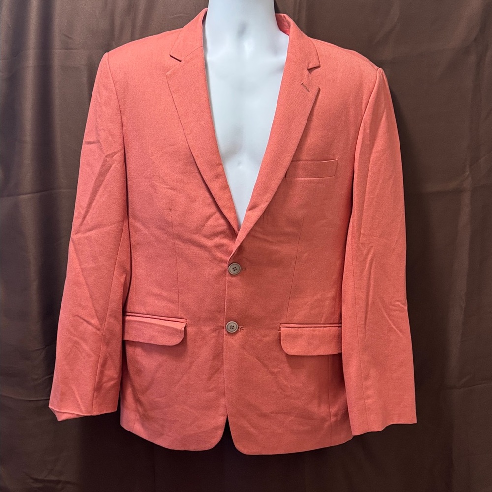 Custom Made Red Blazer Jacket - image 2